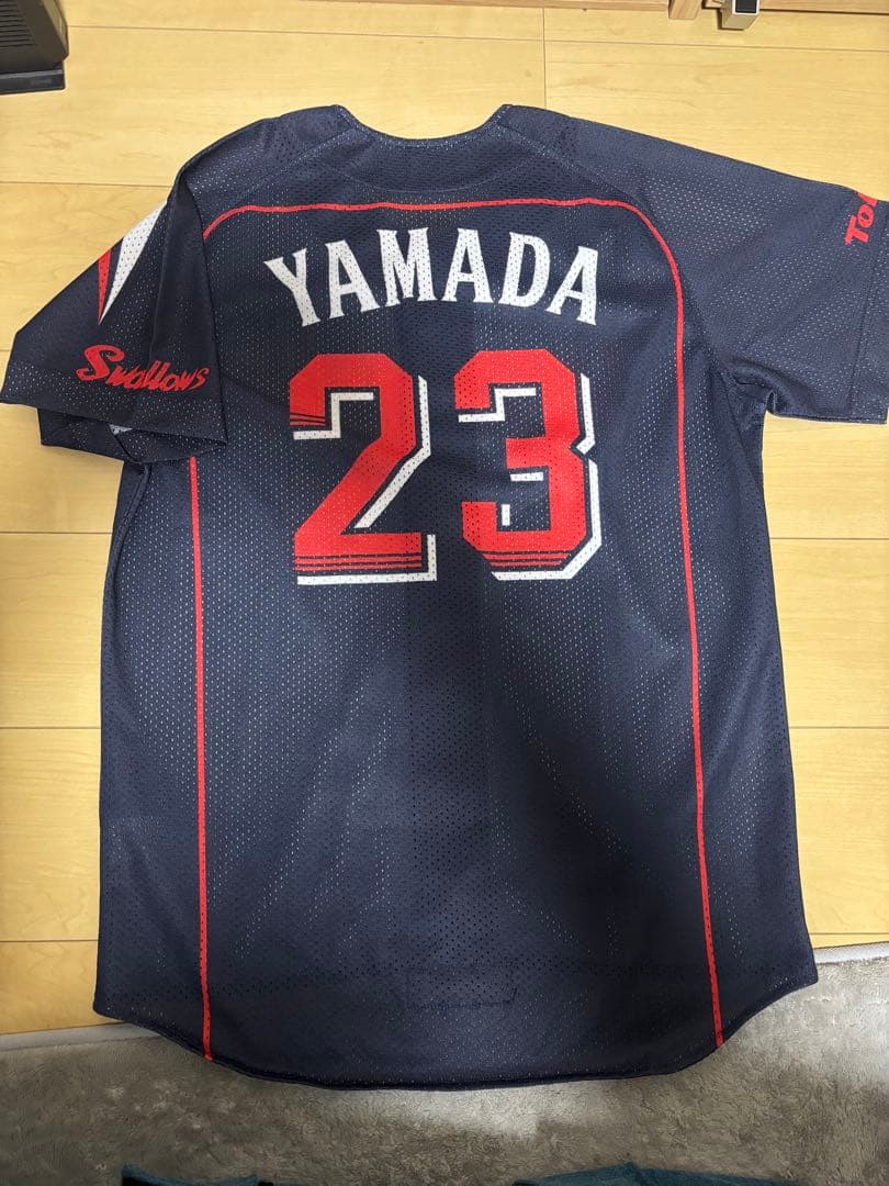 ヤクルトスワローズ 山田哲人 ユニフォーム ビジター 23番