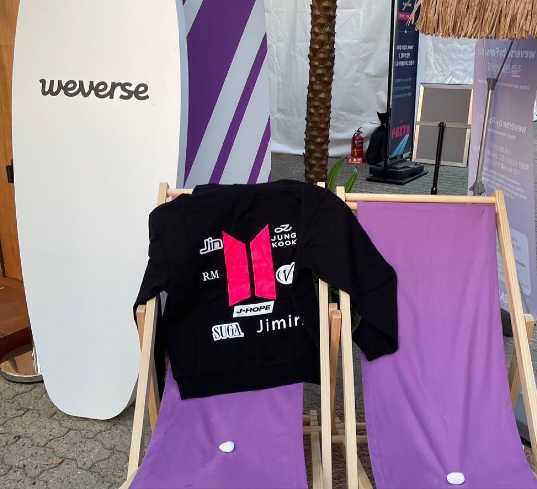 BTS FESTA 2024 HOODIE パーカー　Lサイズ　ブラック