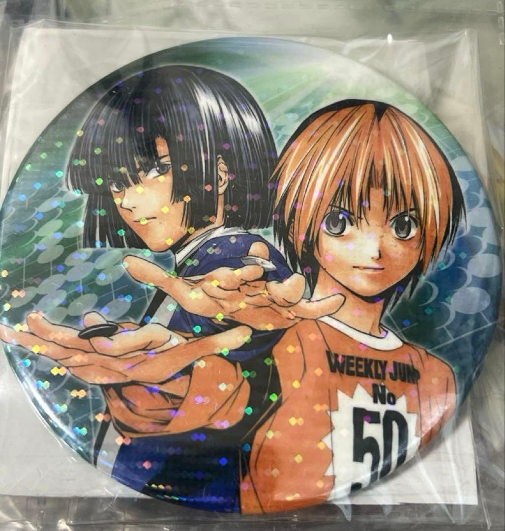 ヒカルの碁　小畑健展　コレクション缶バッジ　ヒカル&アキラ