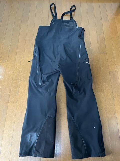 モンベル　パウダートラック　ビブパンツ　Lサイズ ゴアテックス