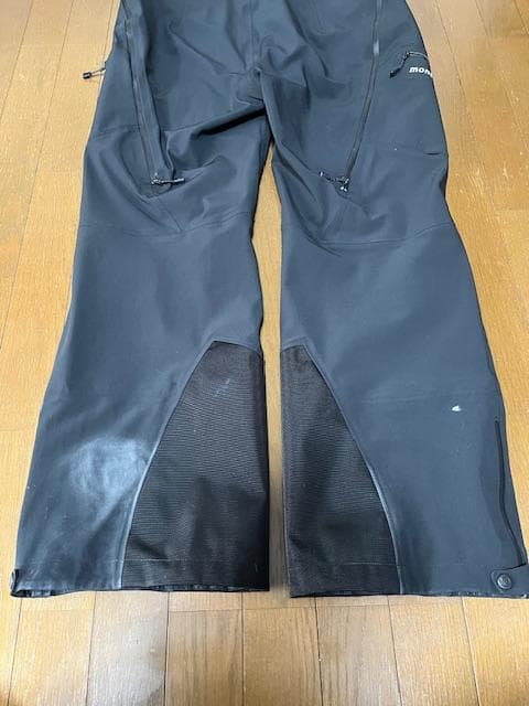 モンベル　パウダートラック　ビブパンツ　Lサイズ ゴアテックス