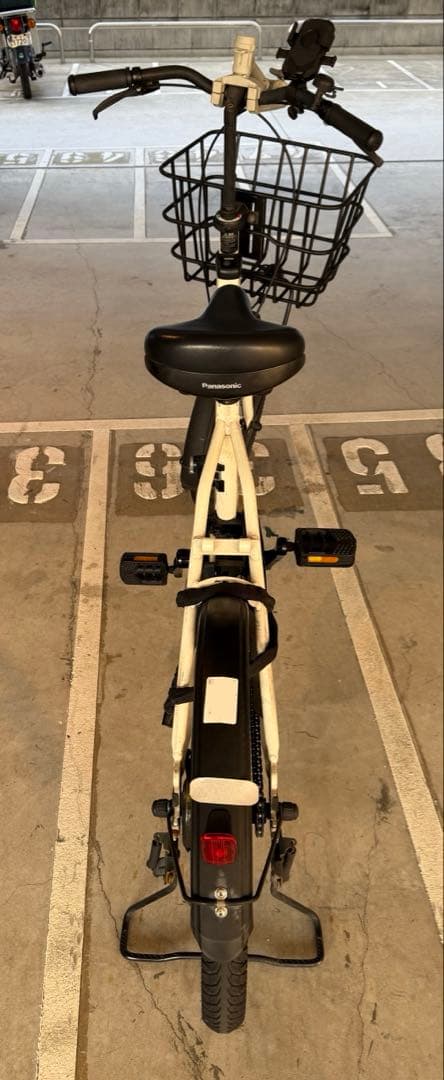 電動アシスト自転車 ホワイト　パナソニック（中古品） 23年購入　引き渡し可能