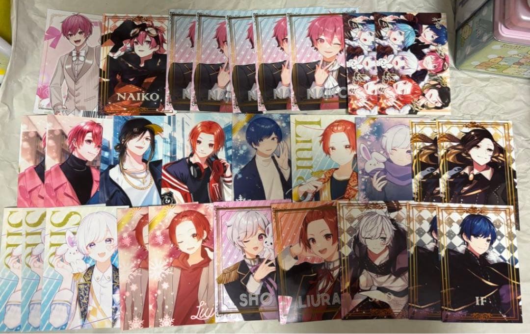 いれいす シクフォニ すたぽら 缶バッジ チェキ チプカ ブロマイド ステッカー