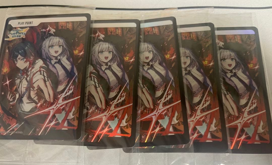 クロスタ pp カード 5枚　Xross Stars Play Party