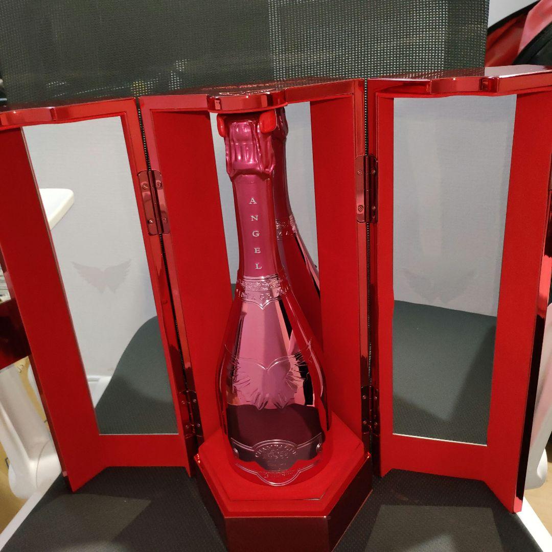 【未開栓】エンジェル シャンパン メタリックレッド Vintage 2011