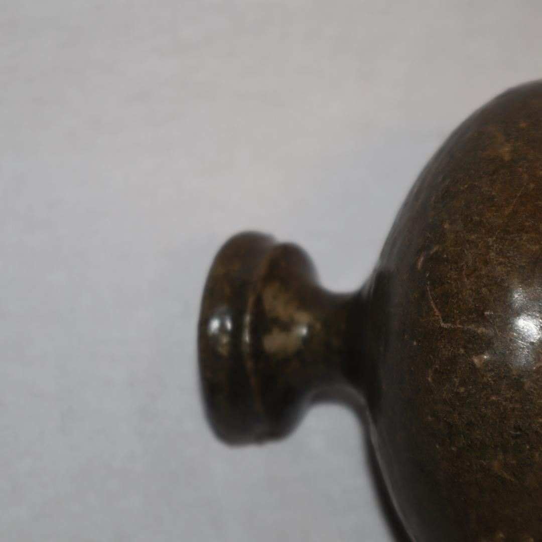 李朝　黒高麗徳利