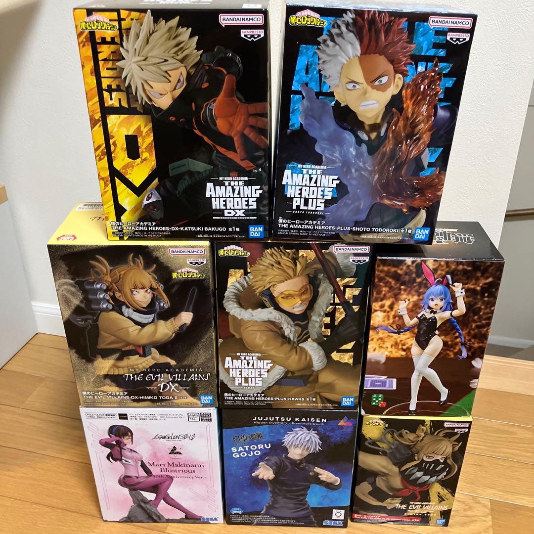 プライズ フィギュア まとめ売り 8個セット!僕のヒーローアカデミアなど