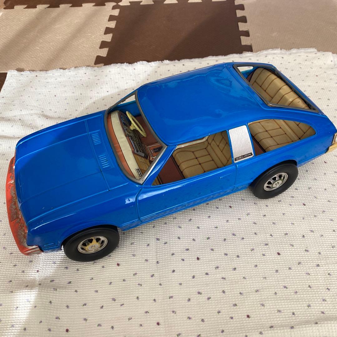 ブリキ　セリカ　車　レトロ　希少！