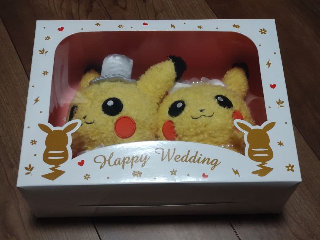 ピカチュウ ウェディングぬいぐるみ 2体セット