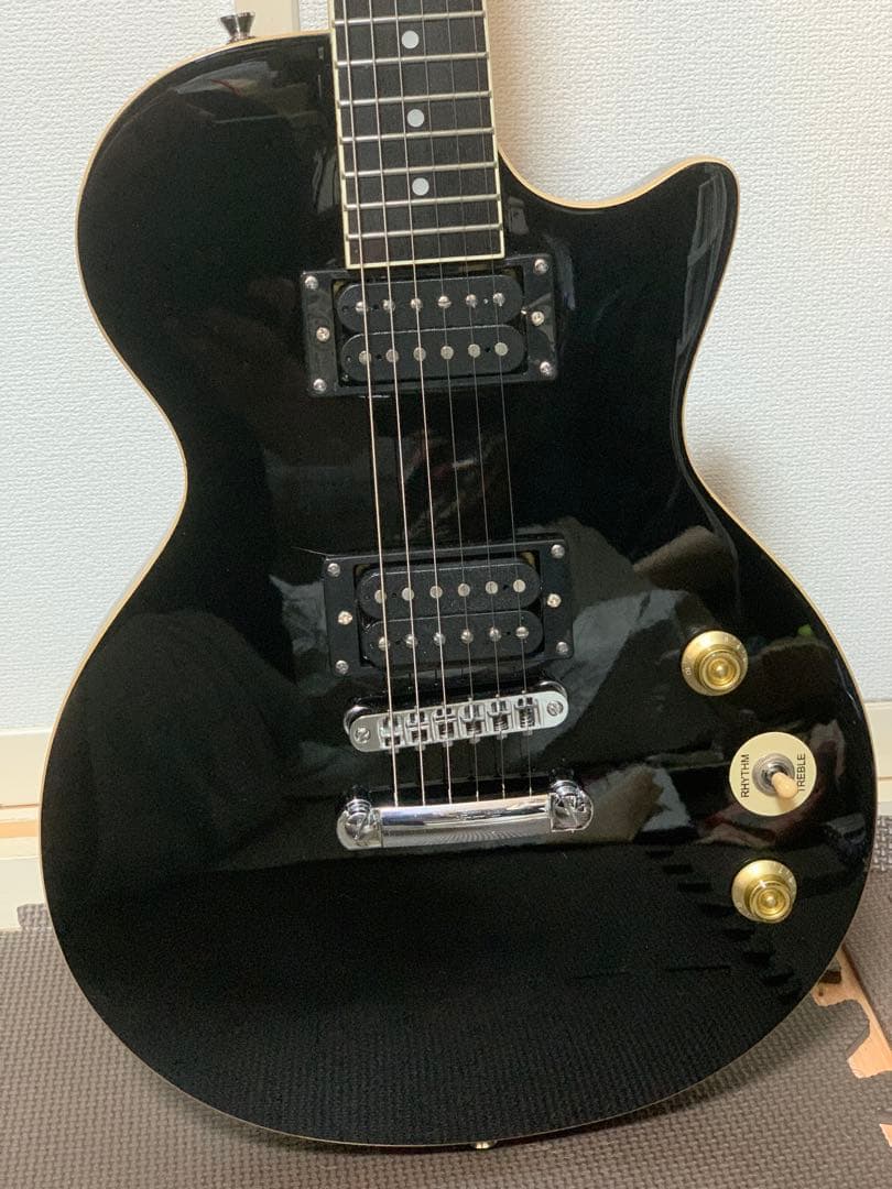 Donner エレキギター レスポール タイプ DL-124 黒