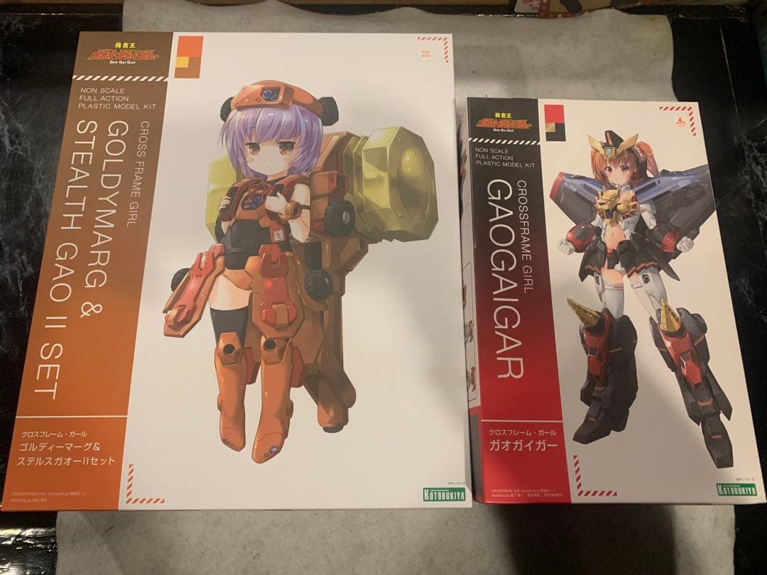 クロスフレームガール ガオガイガー & ゴルディマーグ&ステルスガオーⅡセット