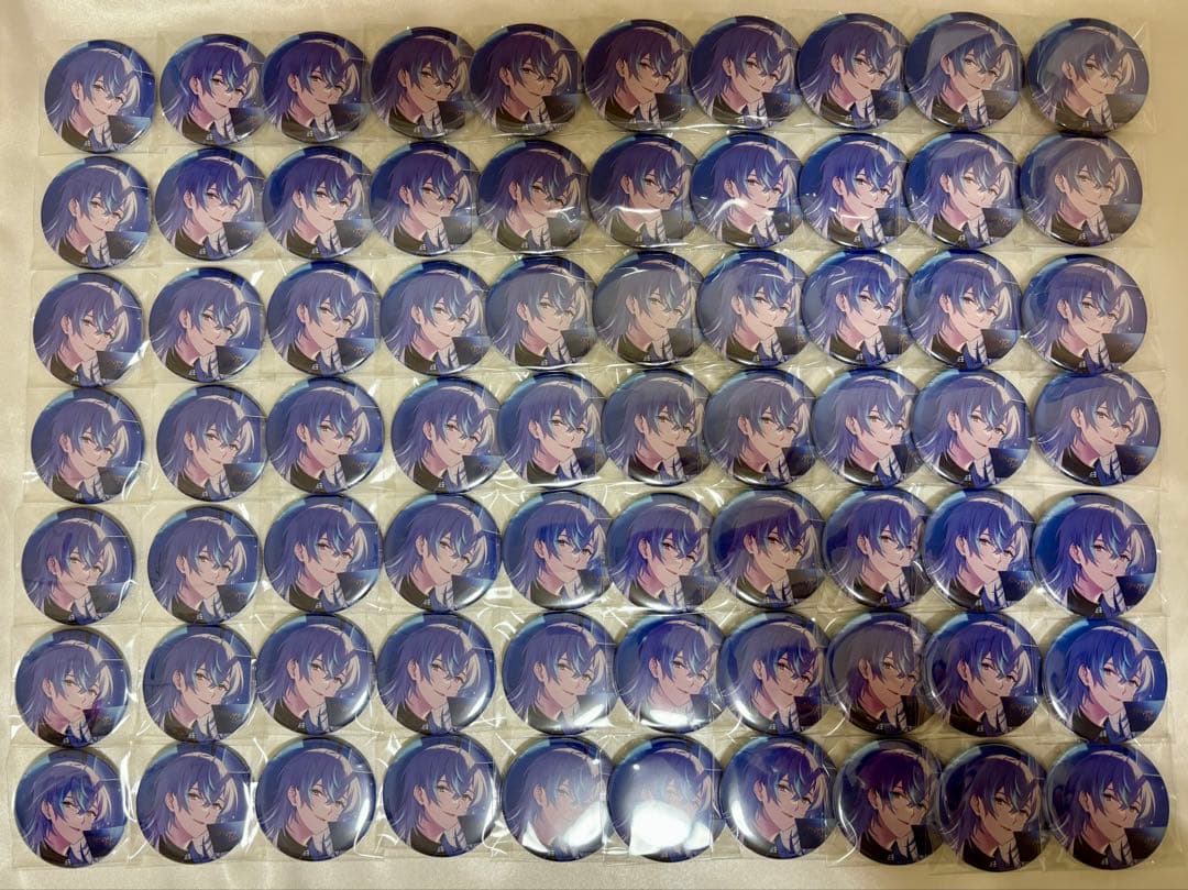 にじさんじ 星導ショウ 誕生日 缶バッジ 70点