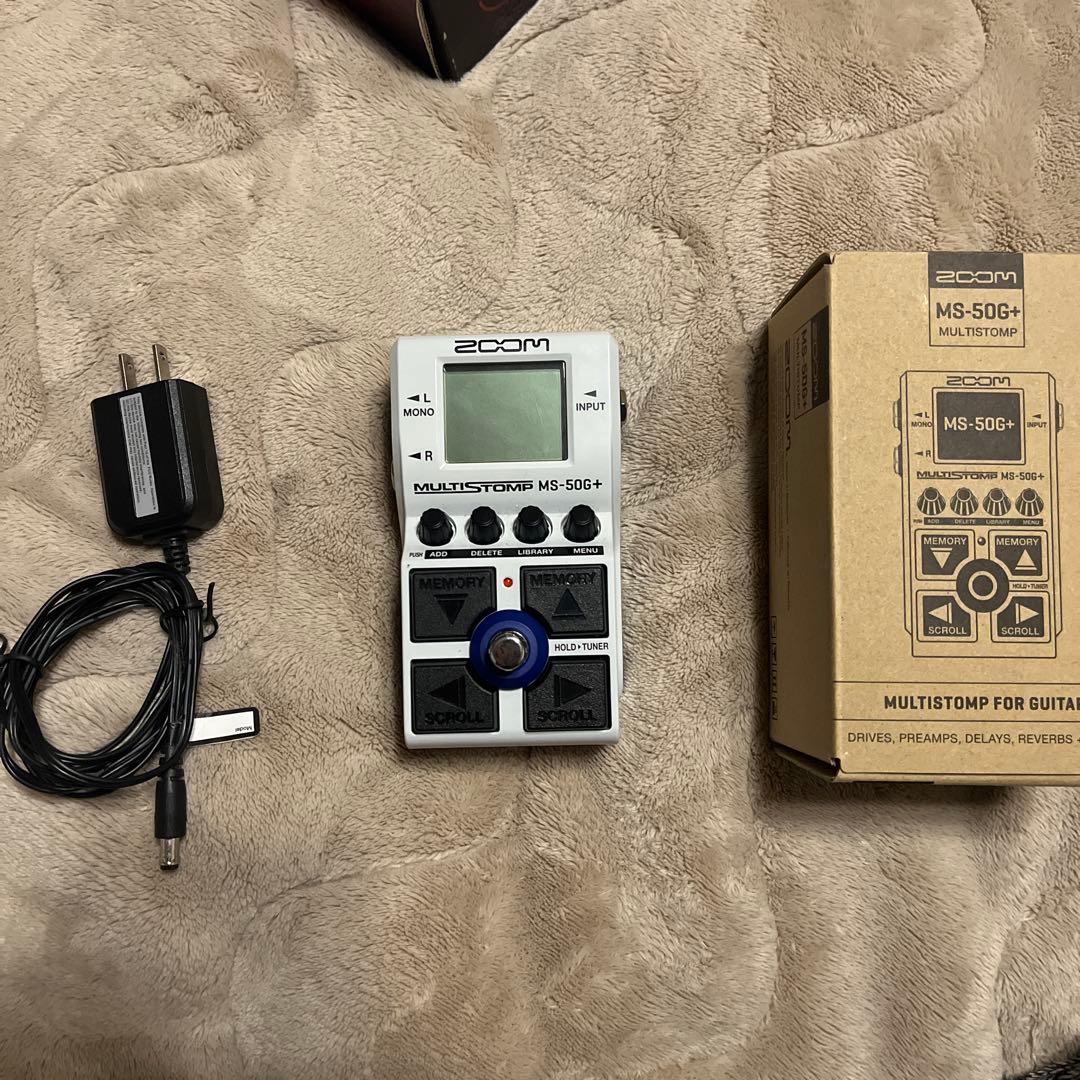 ZOOM MS-50G+ アダプター付き