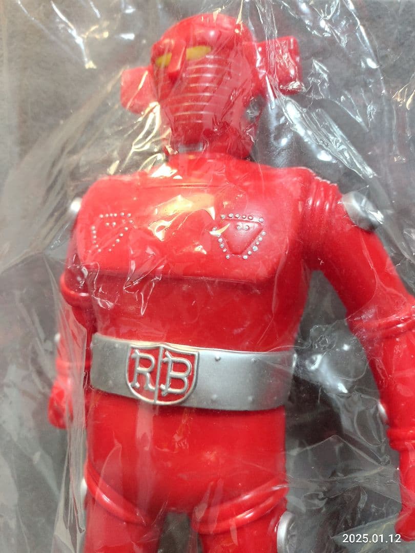 昭和レトロ レッドバロン ジャイアントソフビ 特大 パチ