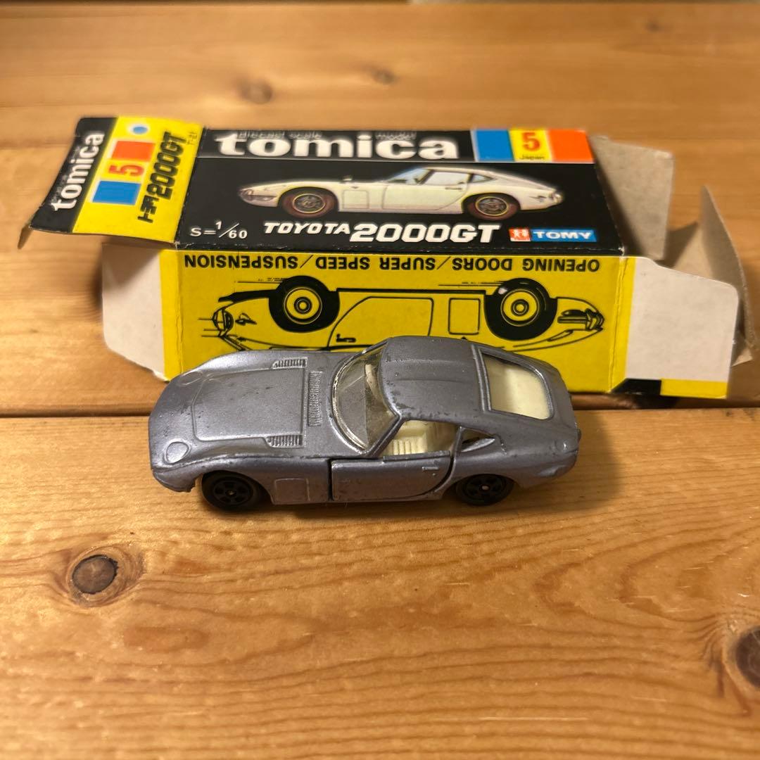 トミカ トヨタ2000GT 1Gホイール　黒箱　日本製