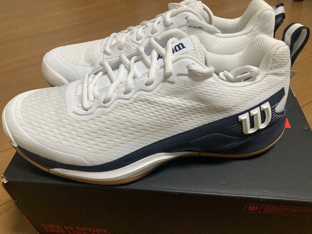 【新品】Wilson テニスシューズ　RUSH PRO 4.5TM 26センチ
