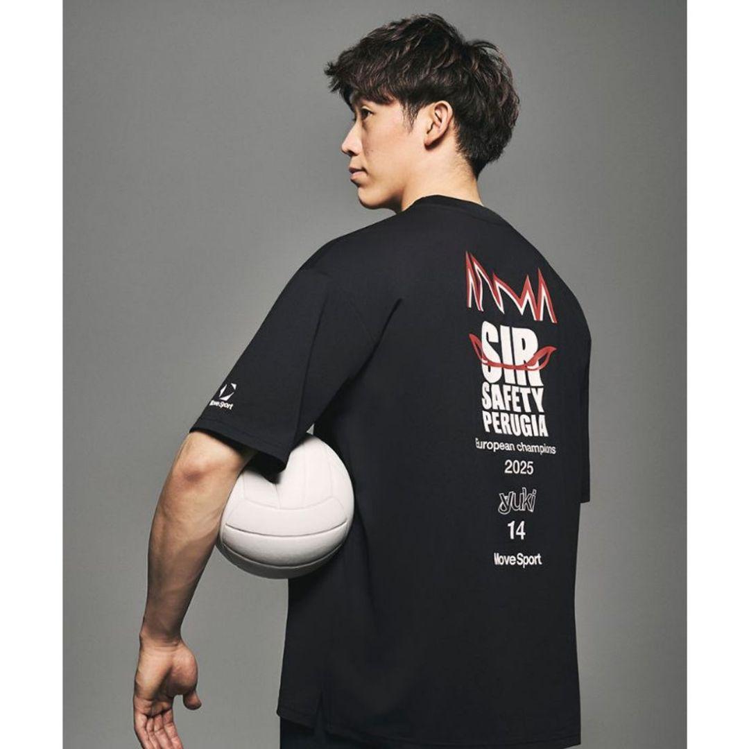 デサント　石川祐希　ペルージャコラボTシャツ　DESCENTE