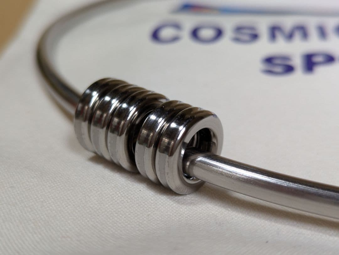 コズミックスポーツリング　シルバー　セカンド　ジターリング　チタニウム