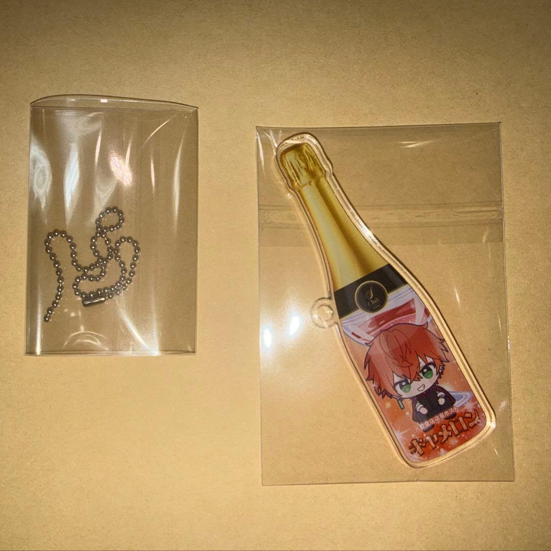 キャメロン 直筆サインキーホルダー コラボカフェ 女研 最強無敵連合 clubS