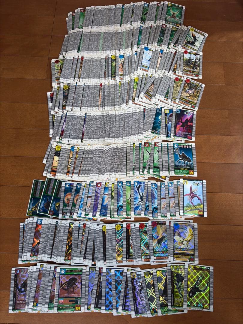 断*中様 800枚以上 ムシキング まとめ 金 銀 銅 アダー 付録 パラレル