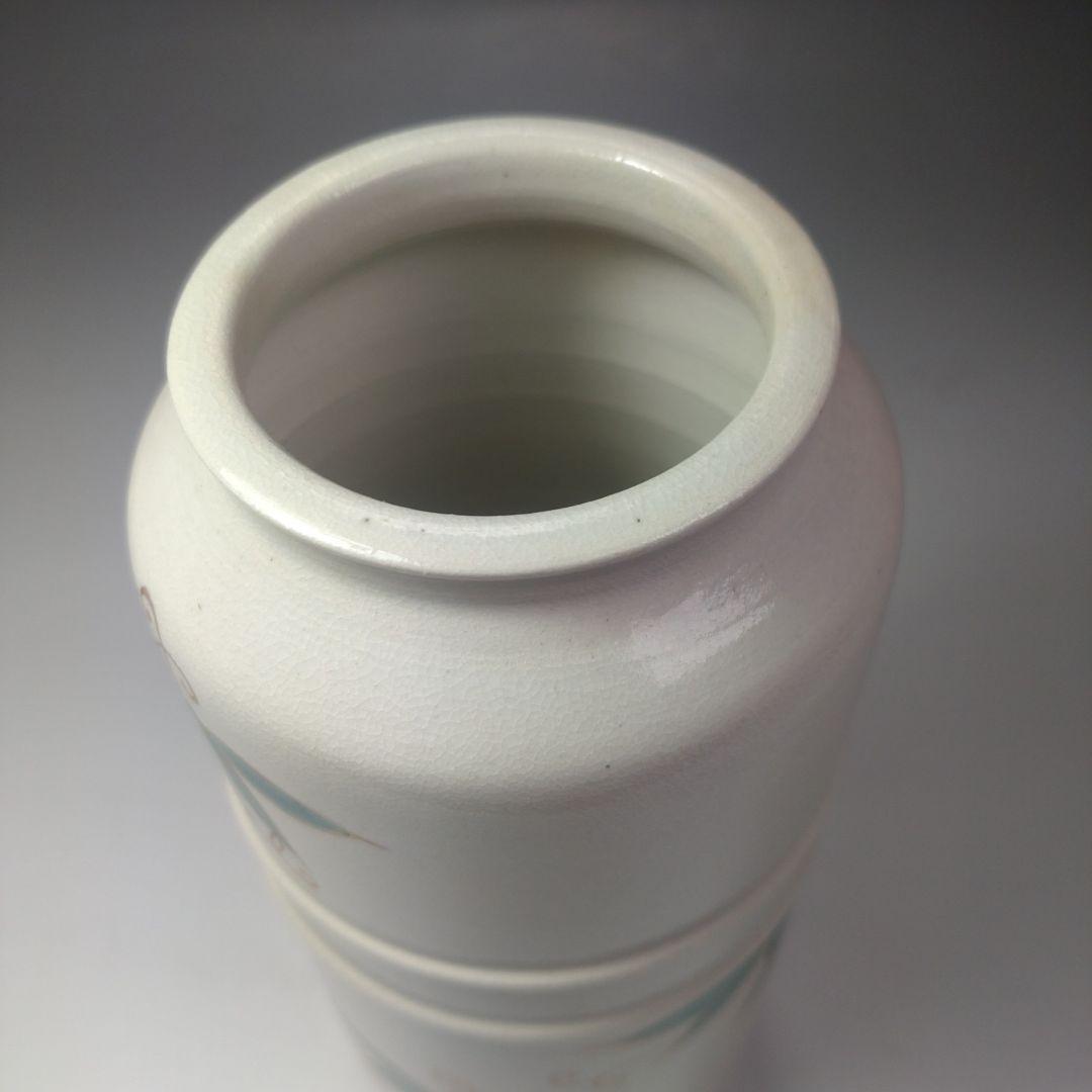 イ50 皆具『犬山　竹の絵　在銘　共箱』茶道具　水指杓立蓋置建水