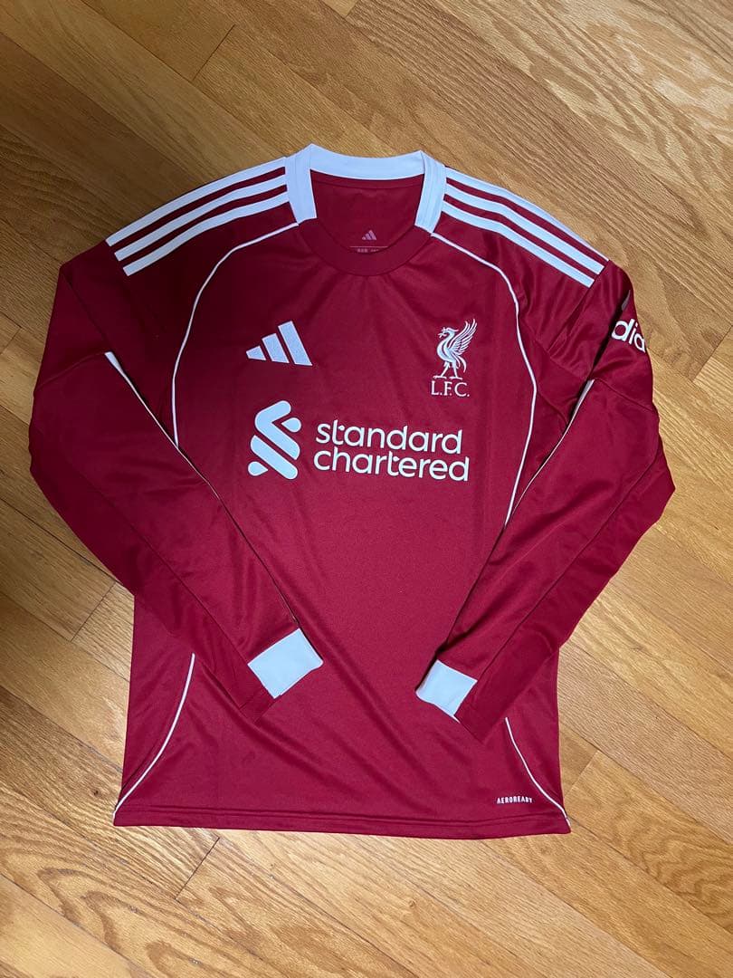リバプール 25/26 レプリカユニフォーム 長袖 アディダスジャパン正規品