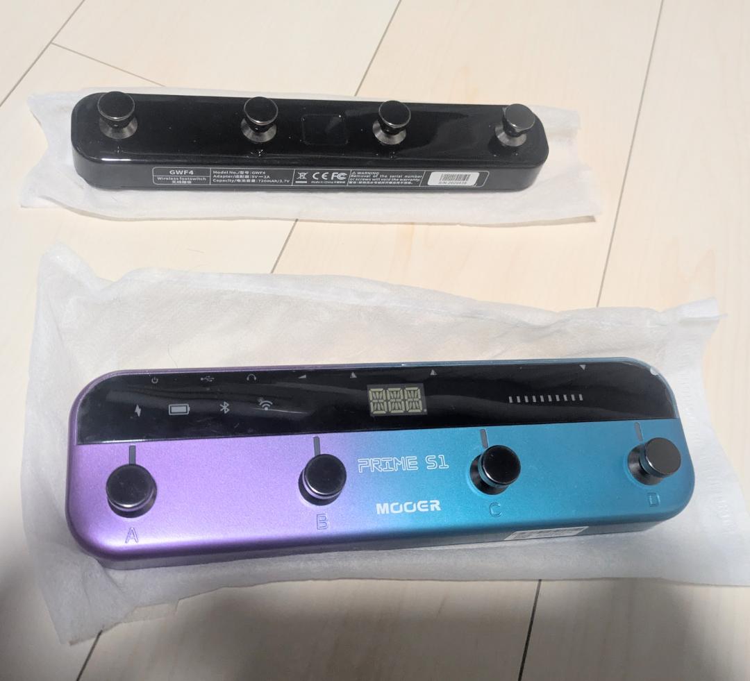 Mooer Prime S1 + GWF4 ワイヤレス フットスイッチ