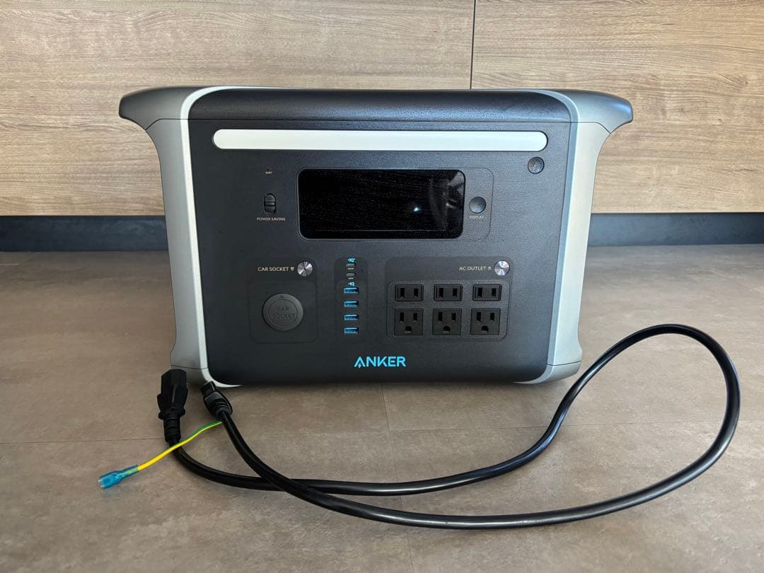 ANKER 757 ポータブル電源 ACアウトレット×4 USBポート×6