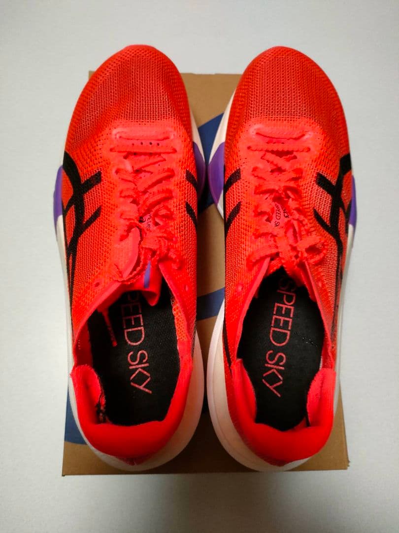 ASICS メタスピードスカイTokyo シューズ オレンジ 26cm 元箱あり