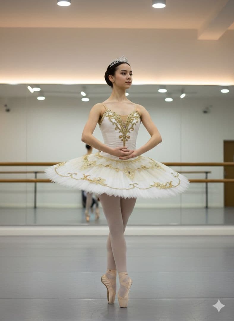 バレエ衣装　トレスピコ　パキータエトワールキトリグランパ　チュチュ