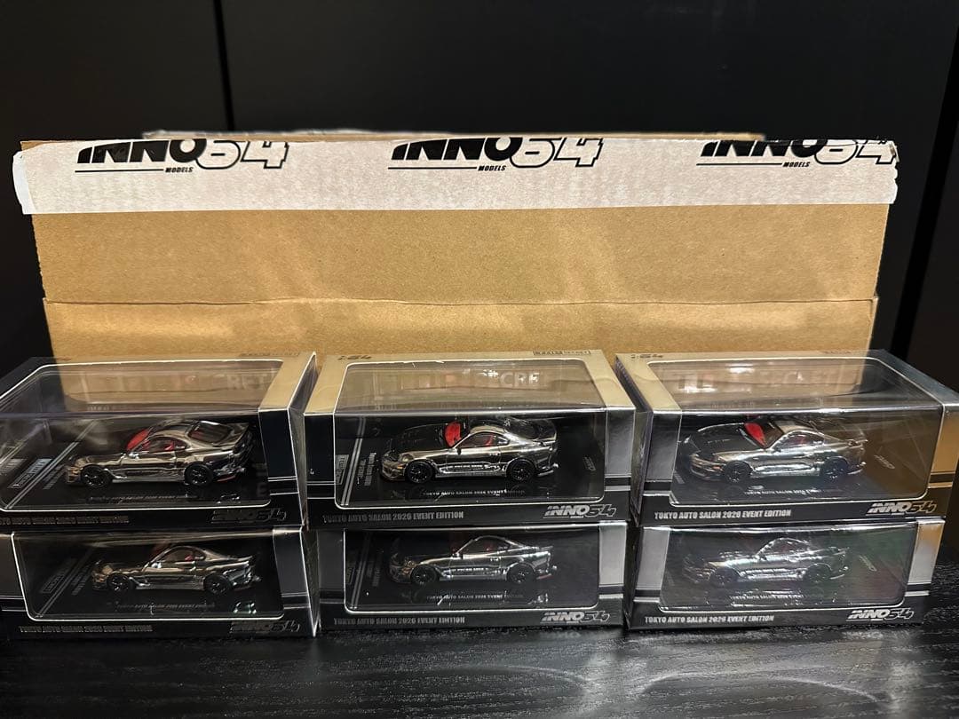 TAS2026 1/64 INNO Toyota Supra A80 6台セット
