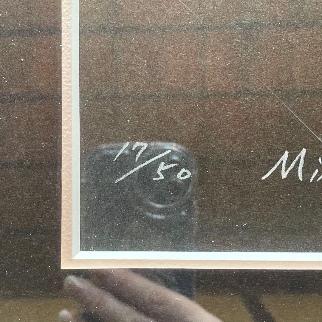 渡辺すすむ　「Mixed blossoms-B」　リトグラフ　26.1.18−1