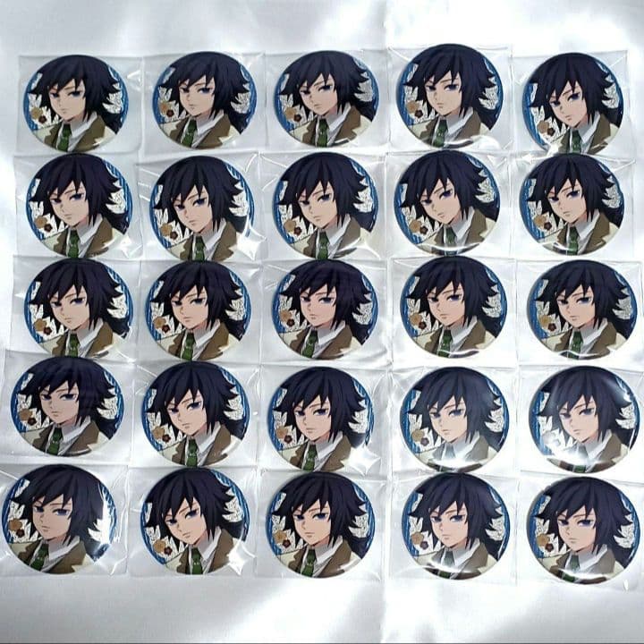 冨岡義勇　25点　純喫茶　缶バッジ　まとめ売り　AGF　鬼滅の刃