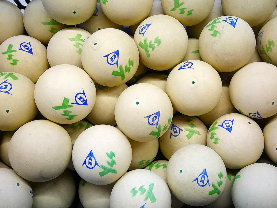 中古ソフトテニスボール50球