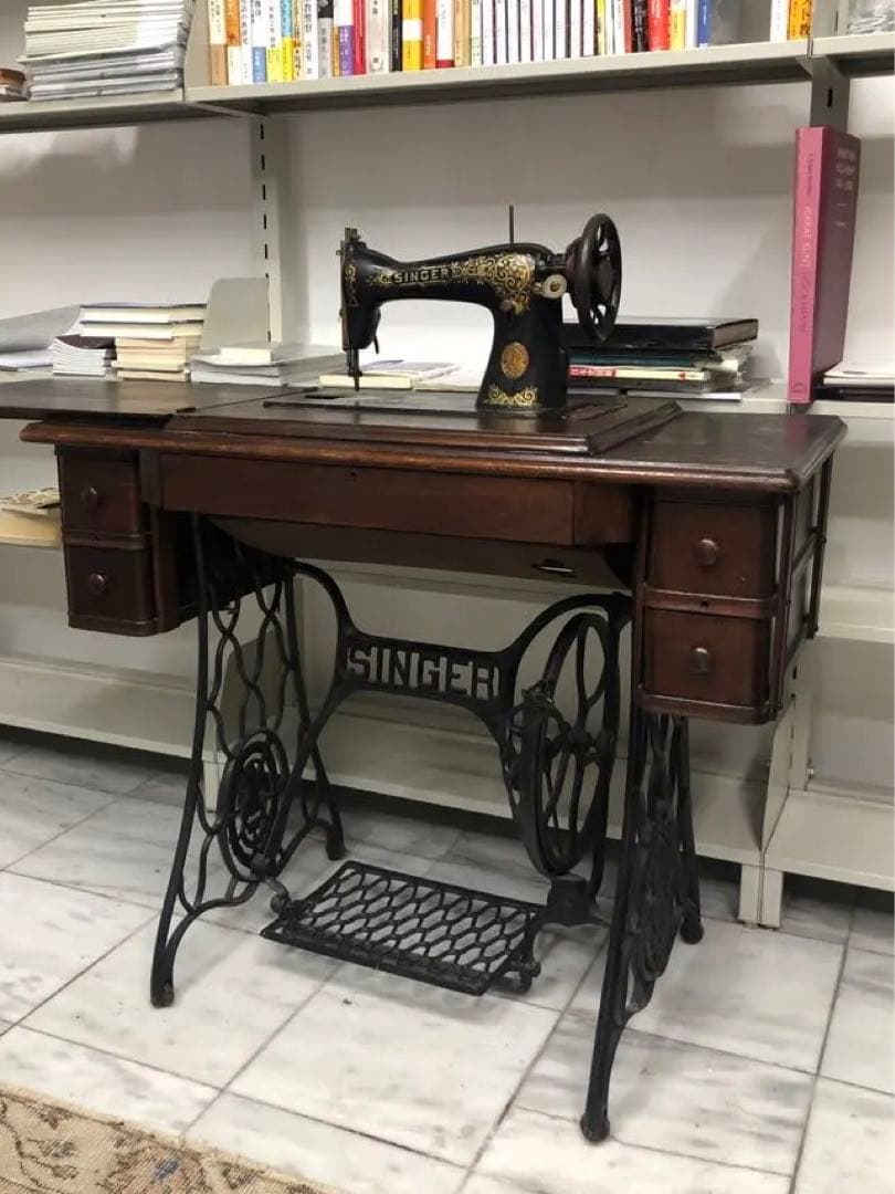 SINGER アンティーク ミシンテーブル クラシック