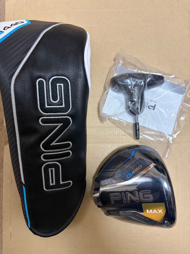 新品未使用 PING G440MAX ドライバーヘッドのみ 10.5° ピン