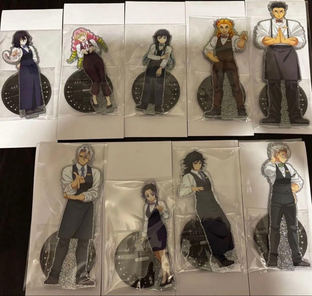 鬼滅の刃 モクテル 両面 アクスタ コンプ