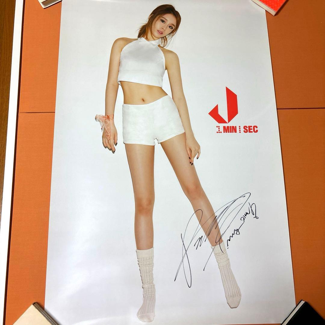 T-ARA ジヨン jiyeon サイン入りソロポスター