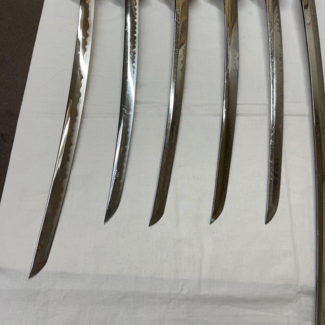 【ジャンク】模造10本セット 傷あり品 太刀脇差 日本刀現状品