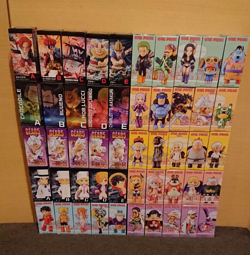 ワンピース ワールドコレクタブルフィギュア エッグヘッド 新章突入 他 50種