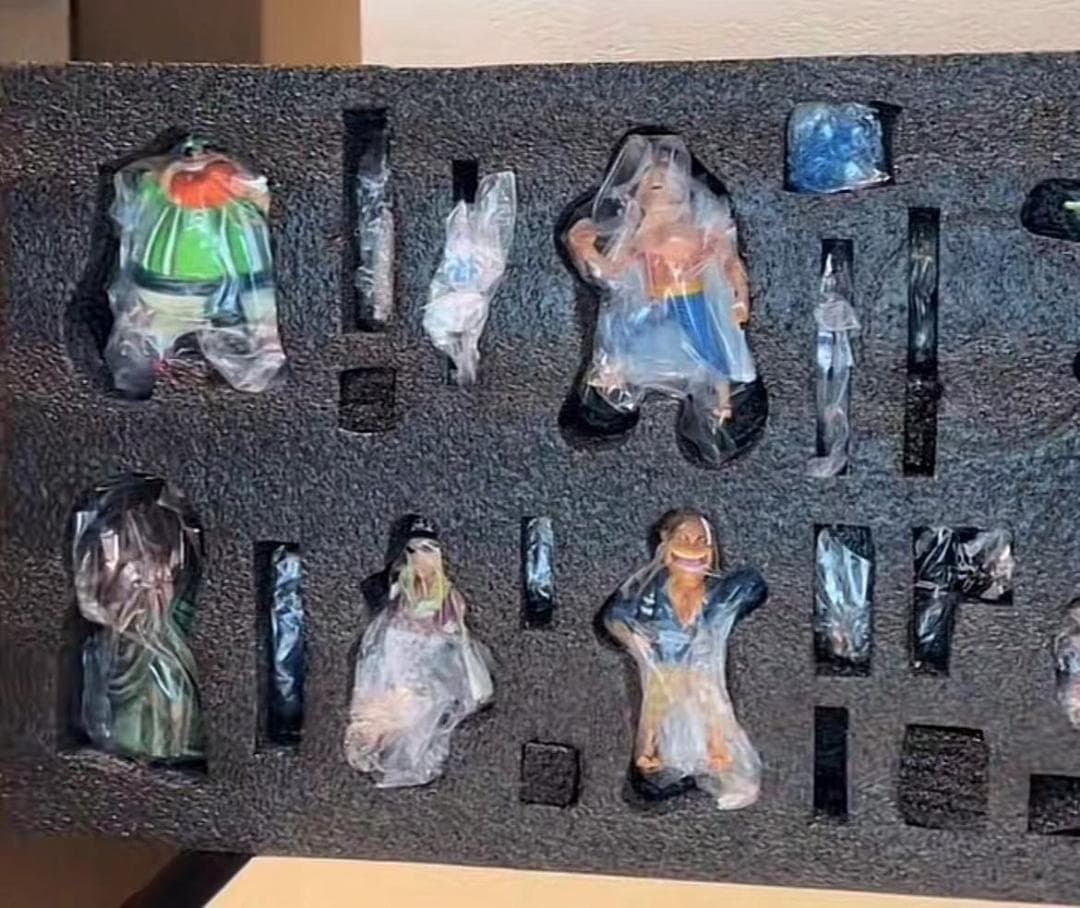 ワンピース YZ 赤髪海賊団 9点 ガレージキット ガレキ スタチューフィギュア