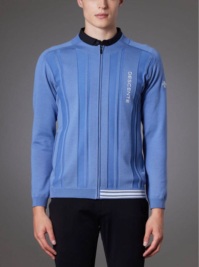 DESCENTE GOLF ニットブルゾン