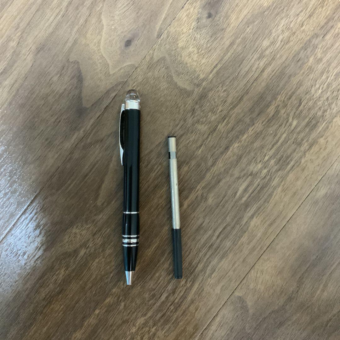 モンブラン　ボールペン　スターウォーカー レジン ブラック