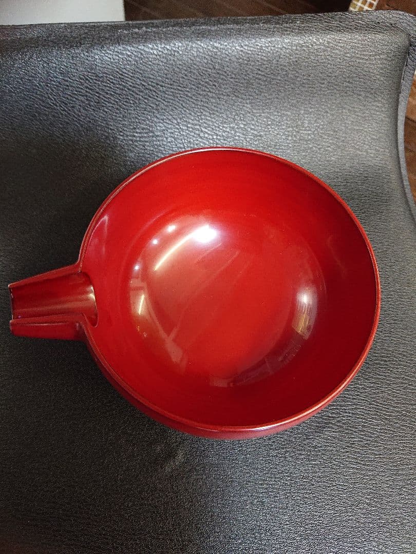 角 偉三郎 朱塗り片口 新年のお祝い事に… お値段変更　 お値引きしました…