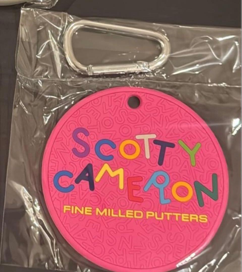 スコッティキャメロン◆ピンク色パッティングディスク◆ アルファベット◆ レア品