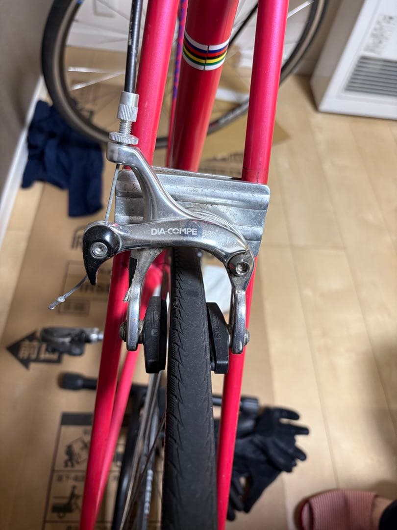 Panasonicピストバイク　クロモリフレーム　njs認定