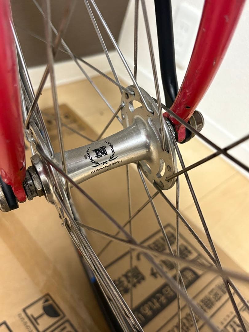 Panasonicピストバイク　クロモリフレーム　njs認定