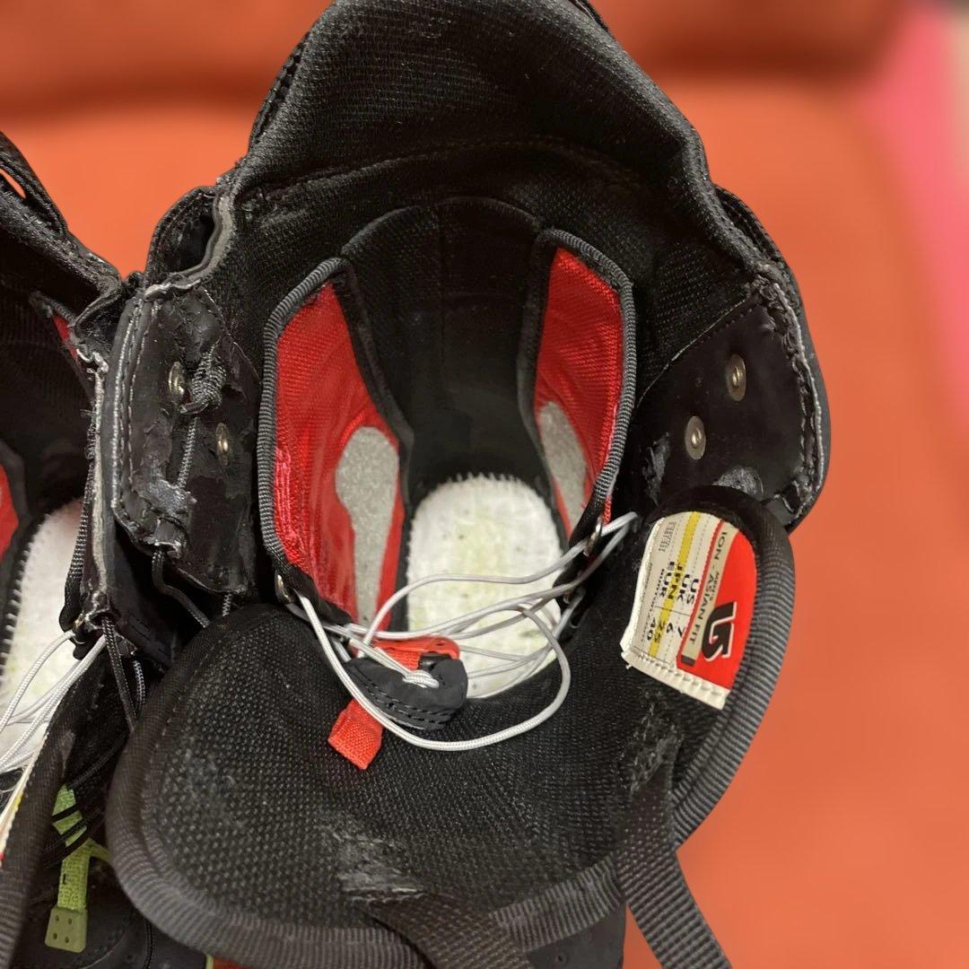 Burton ion 25㎝スノーボードブーツ ブラック/グリーン