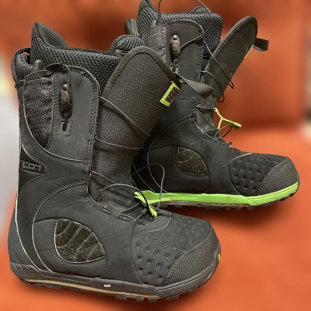 Burton ion 25㎝スノーボードブーツ ブラック/グリーン