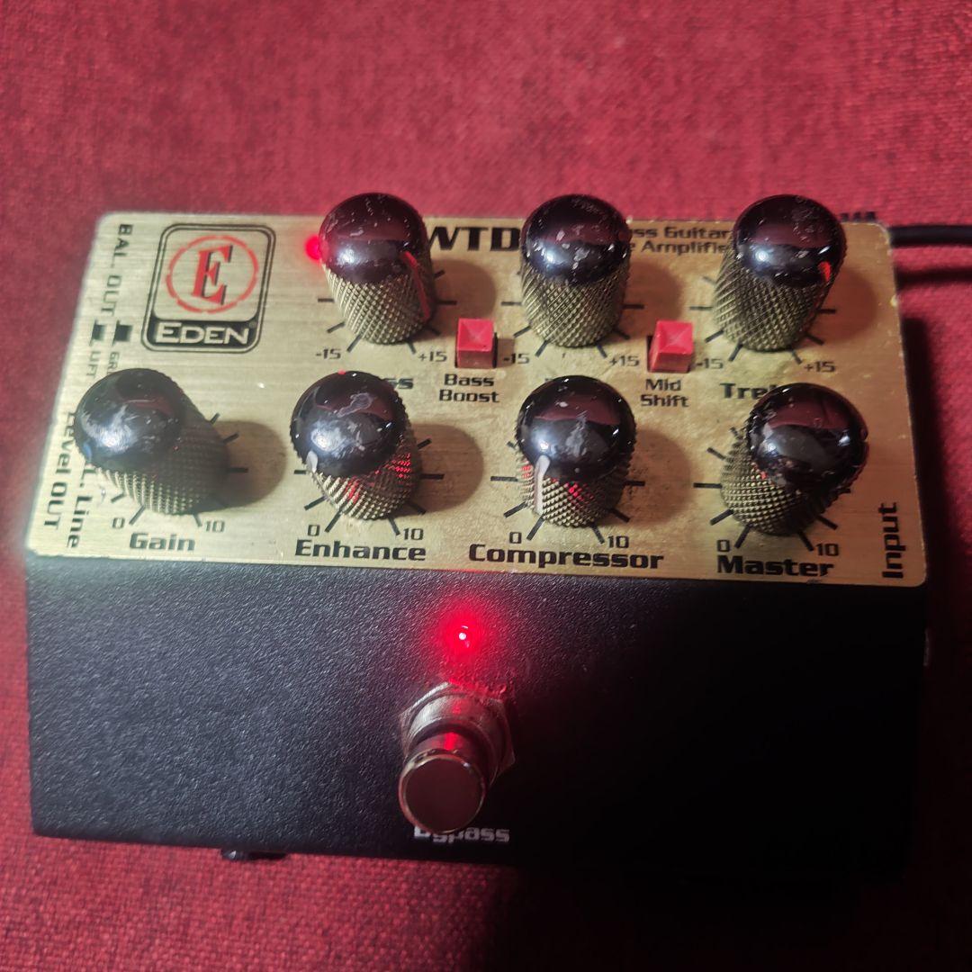 【ちょい傷特価】EDEN WTDI ベース DI プリアンプ